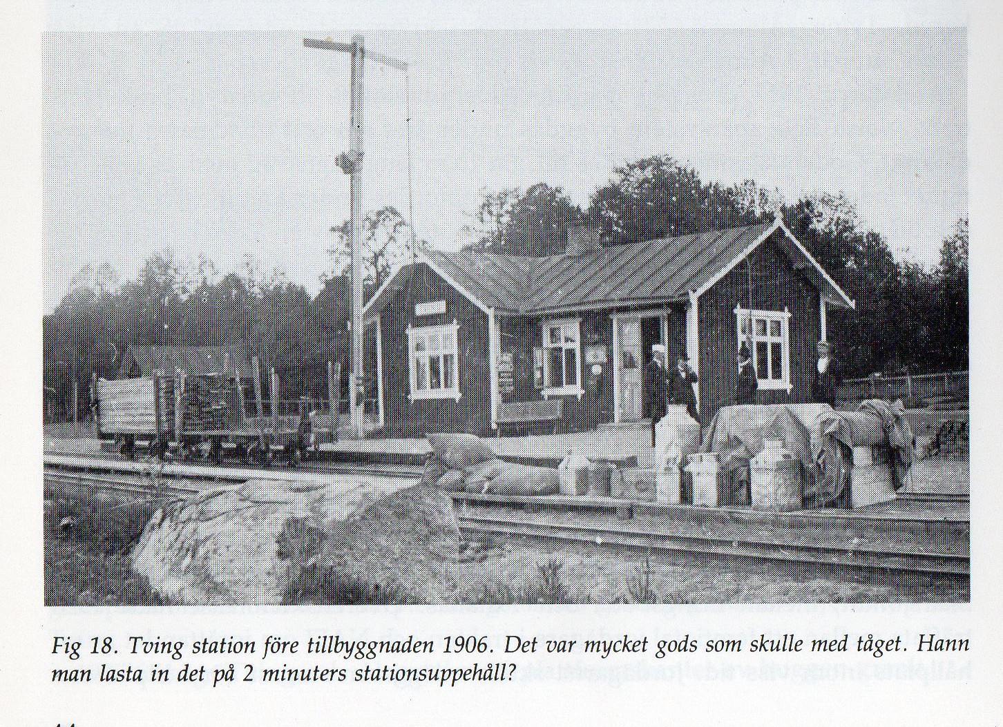Tvings station 1906.






